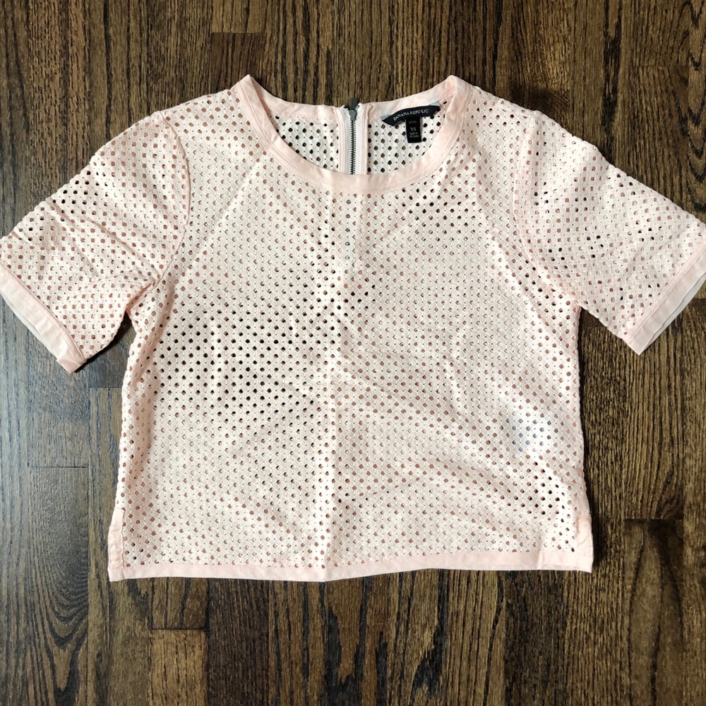 Banana Republic Crop Blouse